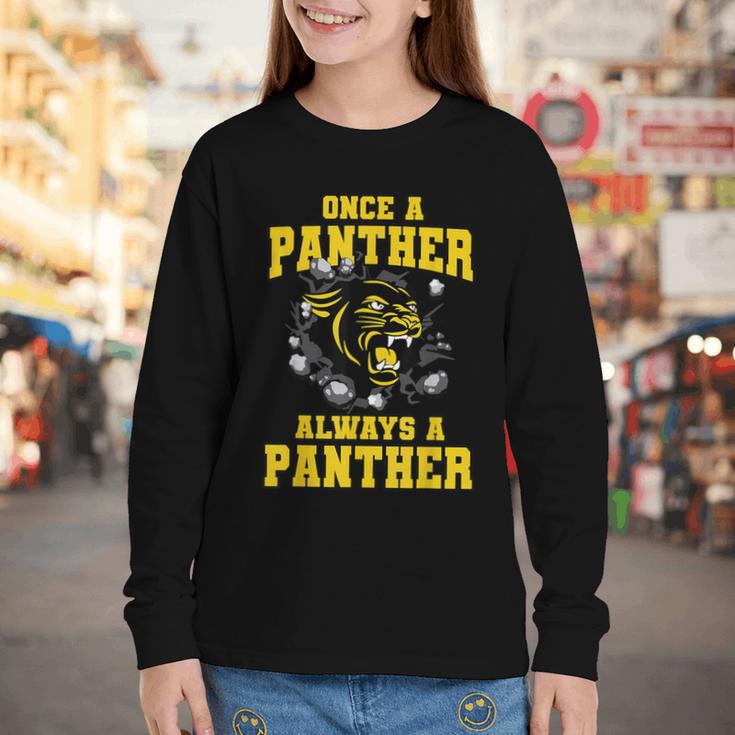 Always A Panther Back To School Spirit GY Youth Long Sleeve Tee
