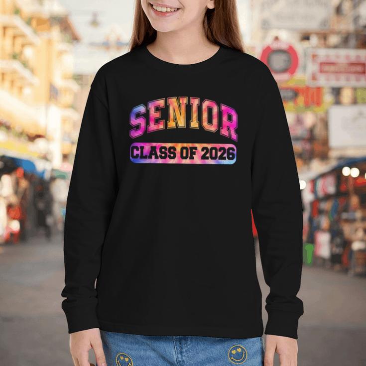 Back To School Colorful Senior Class Of 2026 Graduation Youth Long Sleeve Tee Back To School Colorful Senior Class Of 2026 Graduation Youth Long Sleeve Tee