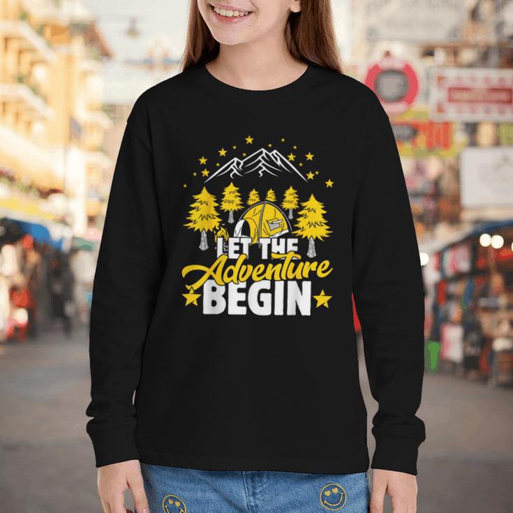 Back To School Mode Let The Adventure Begin Youth Long Sleeve Tee