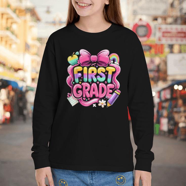 Back To School Team 1st Grade First Grade Youth Long Sleeve Tee Back To School Team 1st Grade First Grade Youth Long Sleeve Tee