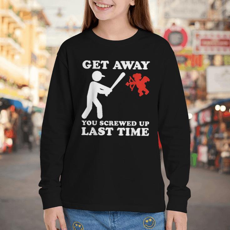 Baseball Anti Valentine Humor Cupid Joke Men Women Youth Long Sleeve Tee Baseball Anti Valentine Humor Cupid Joke Men Women Youth Long Sleeve Tee