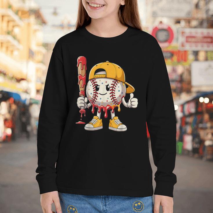 Baseball Drip Baseball Life Style 101 Apparel Youth Youth Long Sleeve Tee