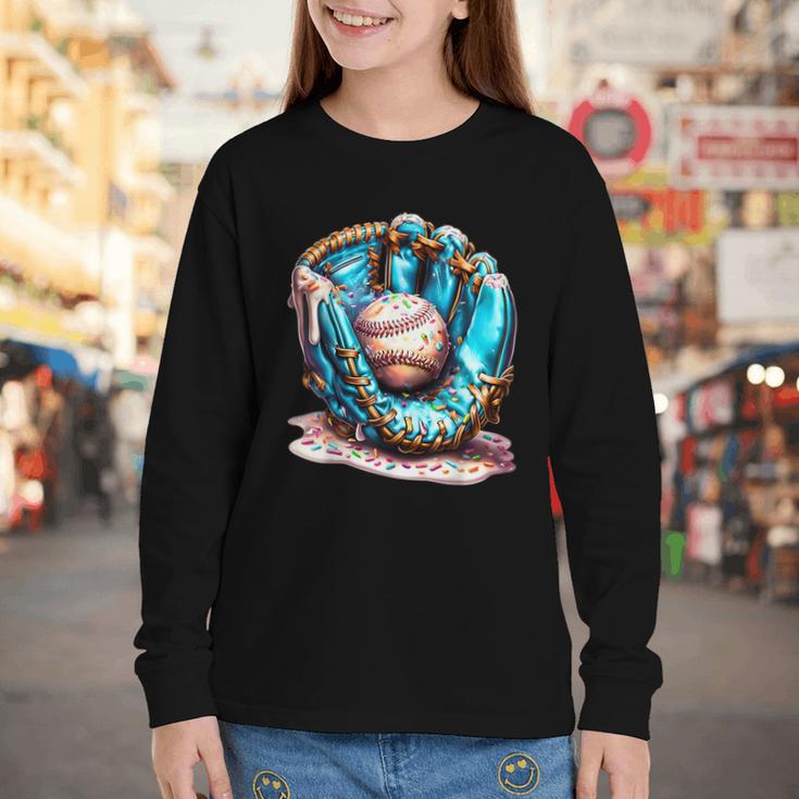 Baseball Lifestyle Apparel Youth Baseball Drip Ice Cream Youth Long Sleeve Tee Baseball Lifestyle Apparel Youth Baseball Drip Ice Cream Youth Long Sleeve Tee