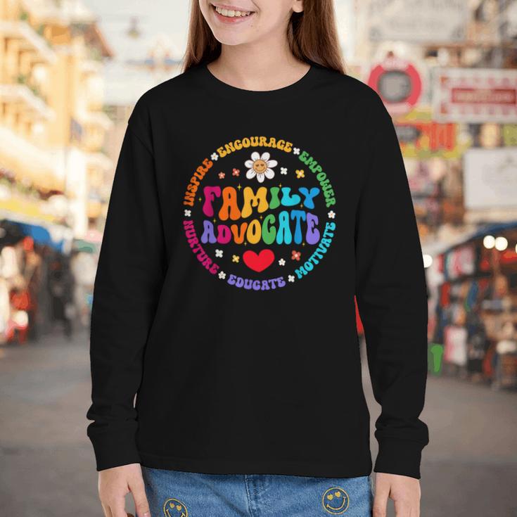 Family Advocate Appreciation Week Back To School PTO Youth Long Sleeve Tee Family Advocate Appreciation Week Back To School PTO Youth Long Sleeve Tee