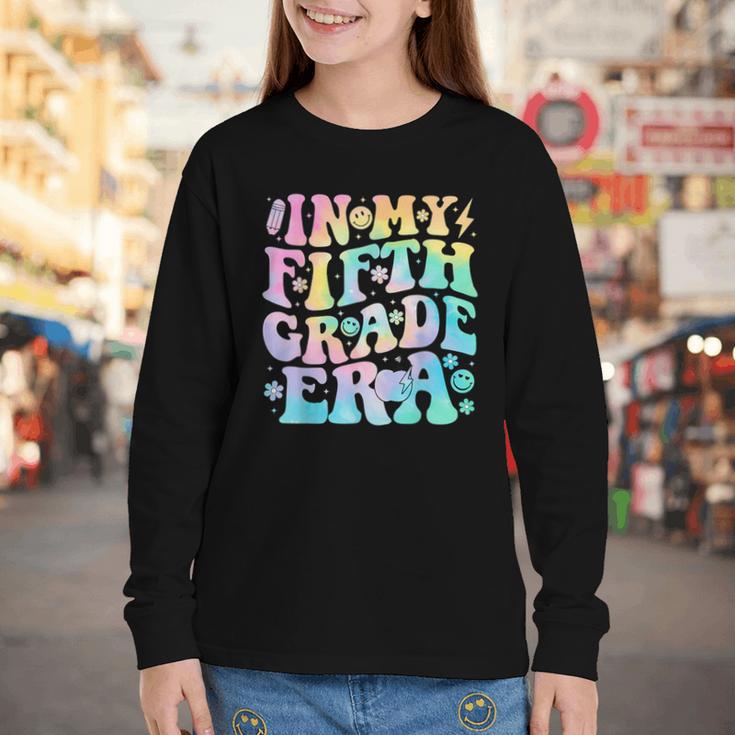 In My Fifth Grade Era Girl Tie Dye 5th Grade Back To School Youth Long Sleeve Tee In My Fifth Grade Era Girl Tie Dye 5th Grade Back To School Youth Long Sleeve Tee