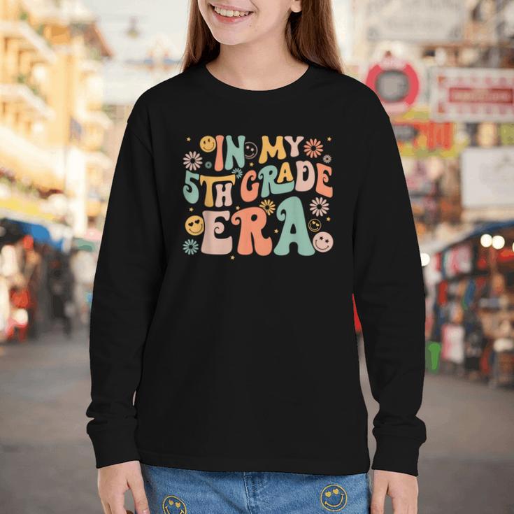 In My Fifth Grade Era Retro 5th Grade Back To School Youth Long Sleeve Tee In My Fifth Grade Era Retro 5th Grade Back To School Youth Long Sleeve Tee