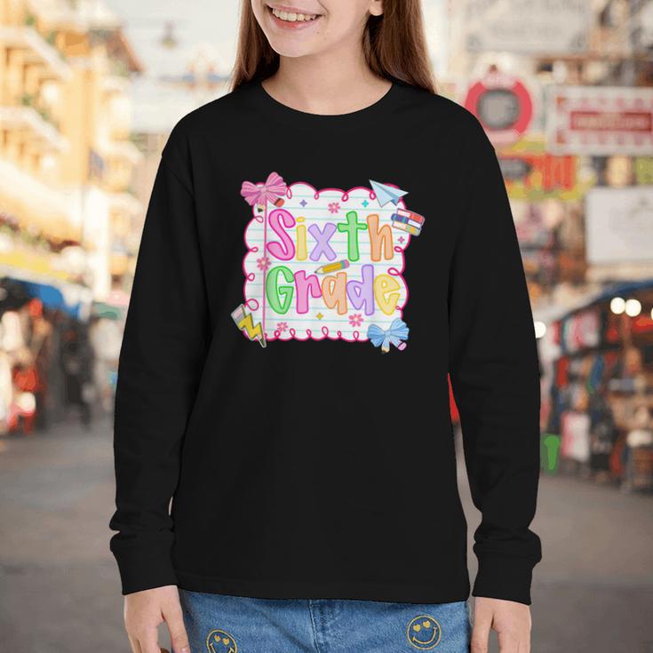 HUGvyn Back To School Youth Long Sleeve Tee