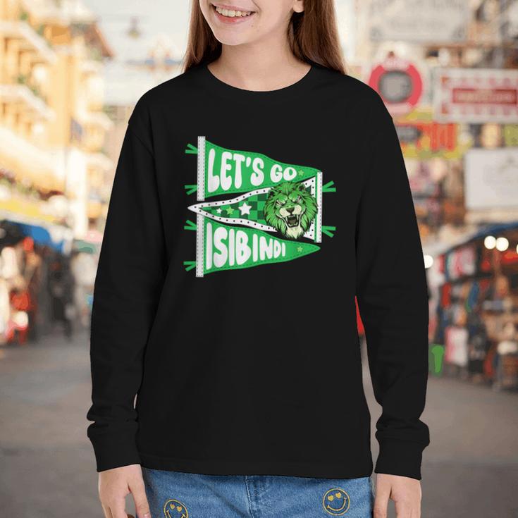 Let's Go Isibindi Courage Back To School Spirit Youth Long Sleeve Tee Let's Go Isibindi Courage Back To School Spirit Youth Long Sleeve Tee
