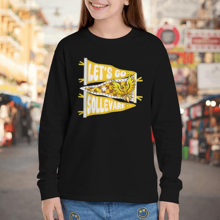 Let's Go Sollevare Uplift Back To School Spirit Youth Long Sleeve Tee Let's Go Sollevare Uplift Back To School Spirit Youth Long Sleeve Tee