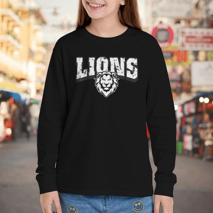 Lions Back To School Spirit Youth Long Sleeve Tee Lions Back To School Spirit Youth Long Sleeve Tee