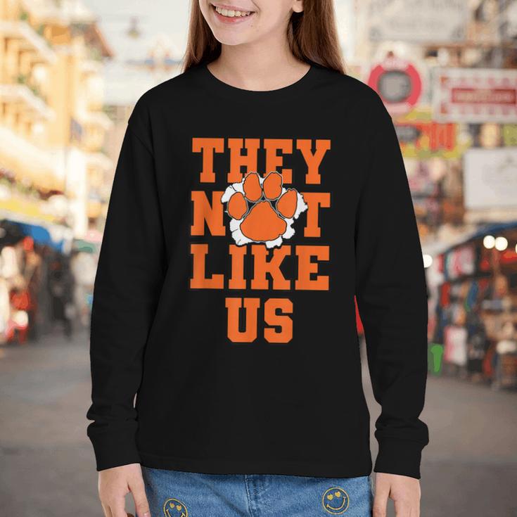 Not Like Tigers Back To School Spirit O Youth Long Sleeve Tee Not Like Tigers Back To School Spirit O Youth Long Sleeve Tee
