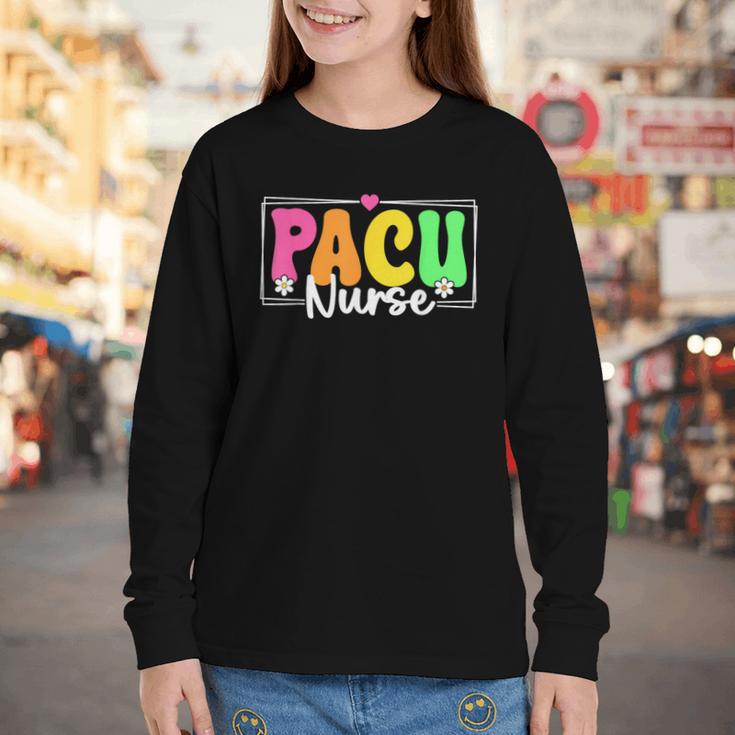 PACU Nurse Back To School Student Nurse Youth Long Sleeve Tee
