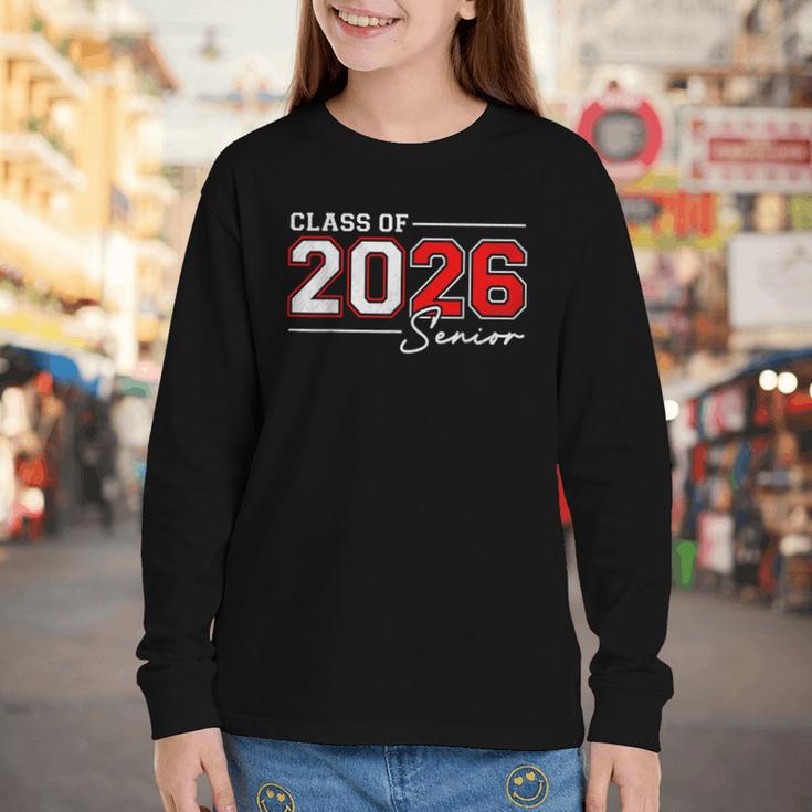 Senior 2026 Class Of 2026 Seniors Back To School 2026 Youth Long Sleeve Tee Senior 2026 Class Of 2026 Seniors Back To School 2026 Youth Long Sleeve Tee