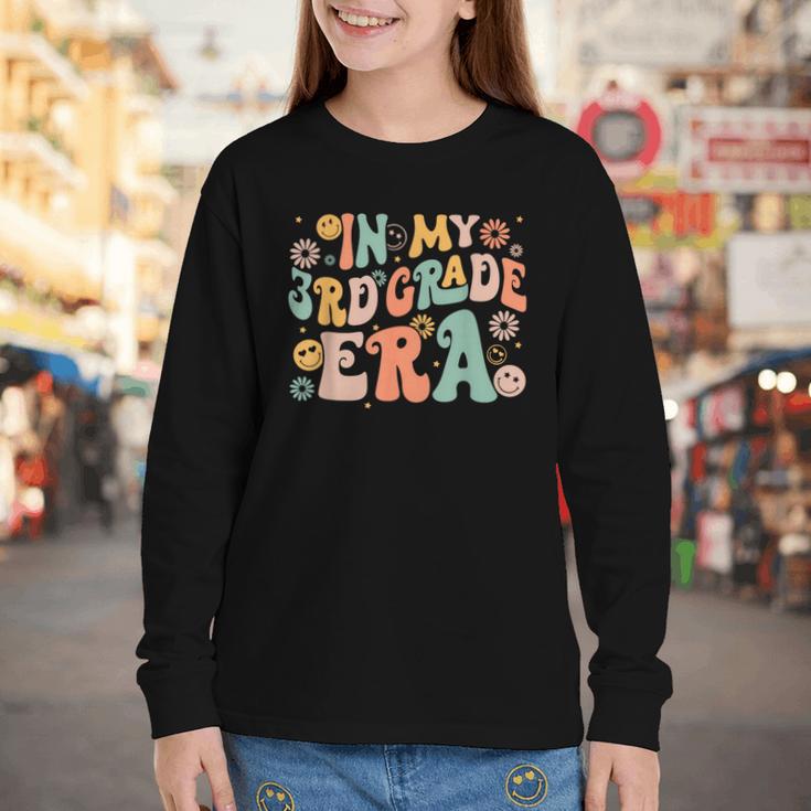 In My Third Grade Era Retro 3rd Grade Back To School Youth Long Sleeve Tee