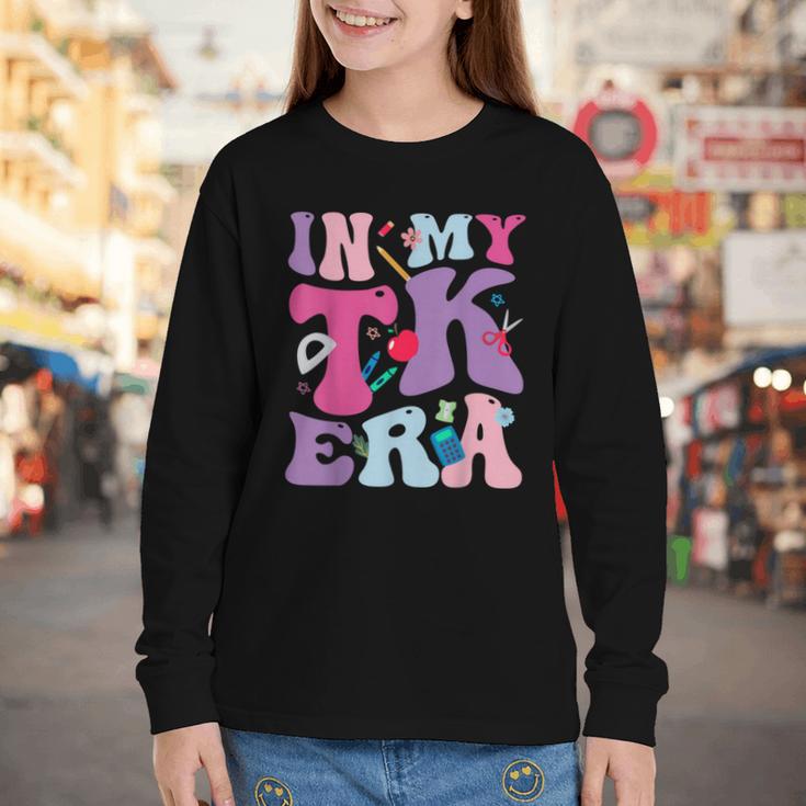 In My TK EraTransitional Kindergaten Back To School Youth Long Sleeve Tee