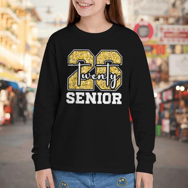 Twenty 2026 Class Of 26 Seniors Back To School Graduation Youth Long Sleeve Tee Twenty 2026 Class Of 26 Seniors Back To School Graduation Youth Long Sleeve Tee