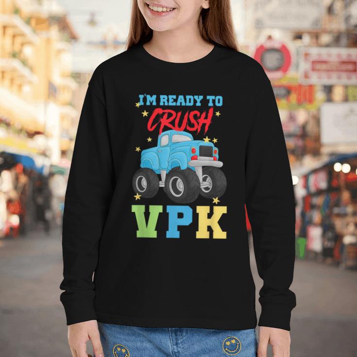 VPK Back To School 1st Day Of School Prekindergarten Kids Youth Long Sleeve Tee VPK Back To School 1st Day Of School Prekindergarten Kids Youth Long Sleeve Tee