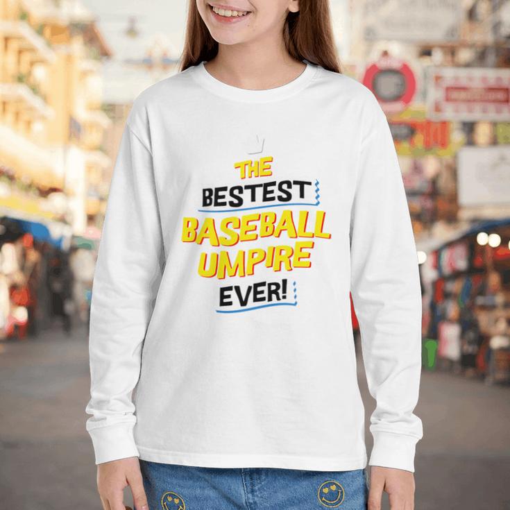 Best Baseball Umpire Job Occupation Premium Tri-Blend Youth Long Sleeve Tee Best Baseball Umpire Job Occupation Premium Tri-Blend Youth Long Sleeve Tee