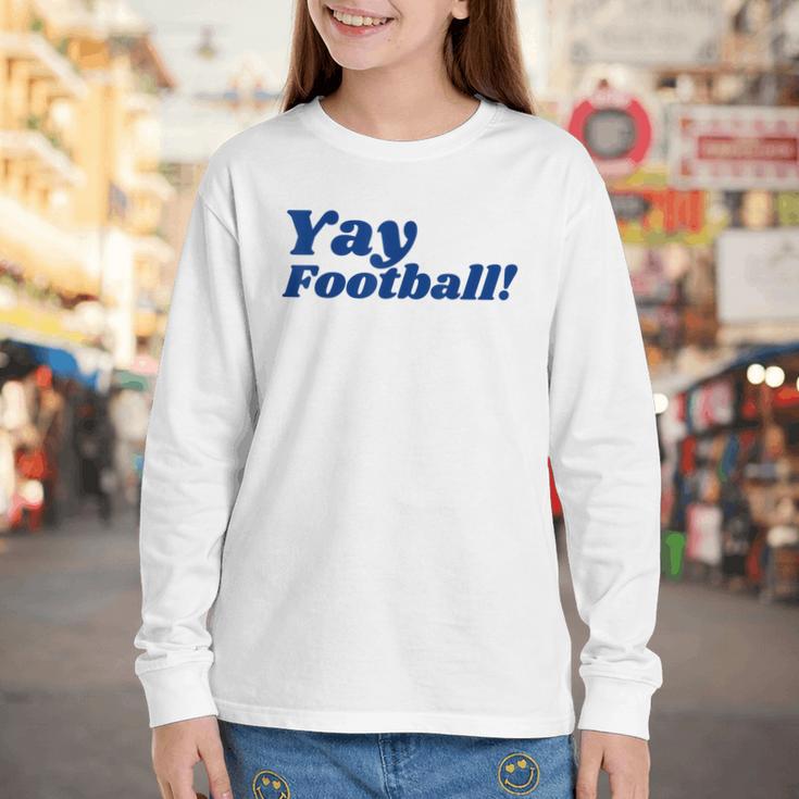 College Football Shirt University Team Colors Back To School Youth Long Sleeve Tee College Football Shirt University Team Colors Back To School Youth Long Sleeve Tee