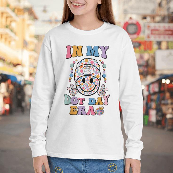 In My Dot Day Era Kids Boys Girls Dot Day Back To School Youth Long Sleeve Tee In My Dot Day Era Kids Boys Girls Dot Day Back To School Youth Long Sleeve Tee