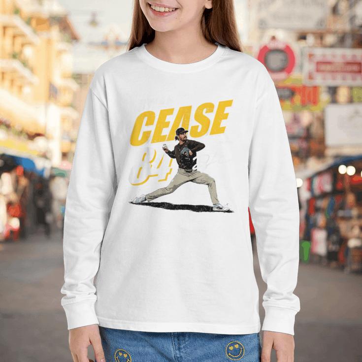 Dylan Cease San Diego MLB Baseball Players MLBDCE204M Youth Long Sleeve Tee Dylan Cease San Diego MLB Baseball Players MLBDCE204M Youth Long Sleeve Tee