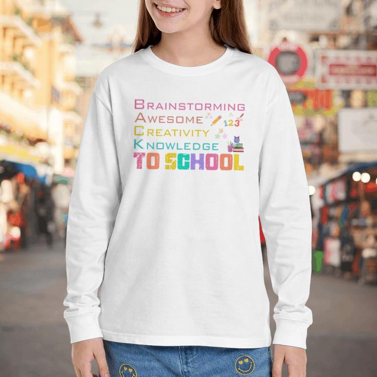 Level Complete Welcome Back To School First Day Boy And Girl Premium Tri-Blend Youth Long Sleeve Tee Level Complete Welcome Back To School First Day Boy And Girl Premium Tri-Blend Youth Long Sleeve Tee