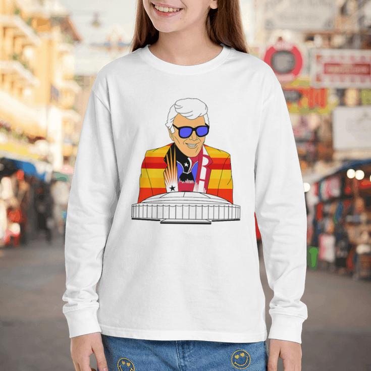 Marvin Zindler Houston Soccer Football Basketball Baseball Premium Tri-Blend Youth Long Sleeve Tee Marvin Zindler Houston Soccer Football Basketball Baseball Premium Tri-Blend Youth Long Sleeve Tee