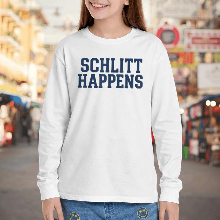 Schlitt Happens NY Bronx I Heart Baseball Apparel Youth Long Sleeve Tee Schlitt Happens NY Bronx I Heart Baseball Apparel Youth Long Sleeve Tee