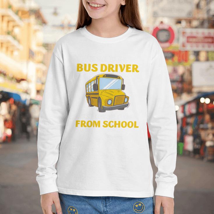 School Bus Driver Kindness Humor Back To School Quote Premium Tri-Blend Youth Long Sleeve Tee School Bus Driver Kindness Humor Back To School Quote Premium Tri-Blend Youth Long Sleeve Tee