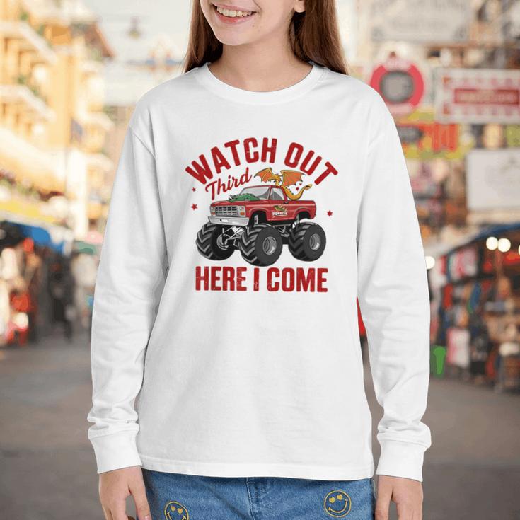 Watch Out Third Here I Came Dragon Back To School Summer Tee Youth Long Sleeve Tee Watch Out Third Here I Came Dragon Back To School Summer Tee Youth Long Sleeve Tee