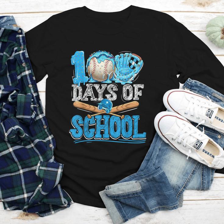 100 Days Of School Baseball Ice Cream Drip Student Kids Boys Youth Long Sleeve Tee 100 Days Of School Baseball Ice Cream Drip Student Kids Boys Youth Long Sleeve Tee