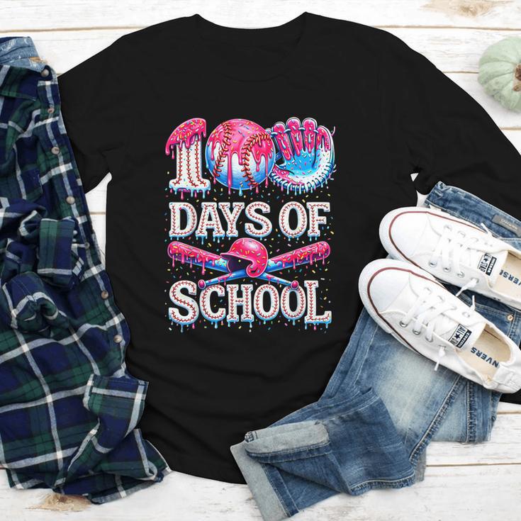 100 Days Of School Baseball Lover Donut Drip Boy Girl Youth Long Sleeve Tee 100 Days Of School Baseball Lover Donut Drip Boy Girl Youth Long Sleeve Tee
