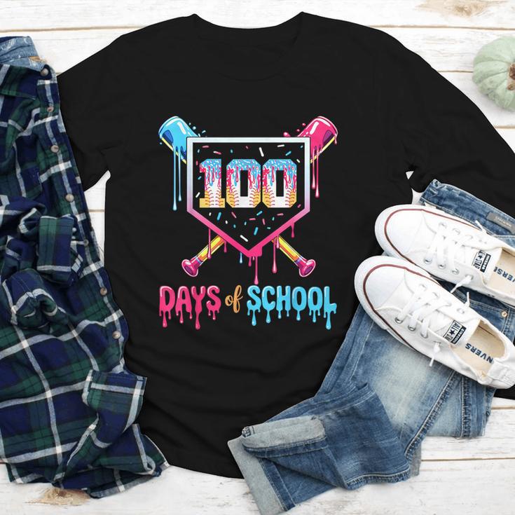 100 Days Of School Ice Cream Drip Baseball 100 Days Smarter Youth Long Sleeve Tee 100 Days Of School Ice Cream Drip Baseball 100 Days Smarter Youth Long Sleeve Tee