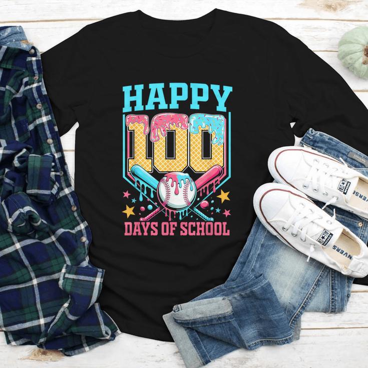 100 Days Of School Kids Baseball Drip 100th Day Of School Youth Long Sleeve Tee 100 Days Of School Kids Baseball Drip 100th Day Of School Youth Long Sleeve Tee
