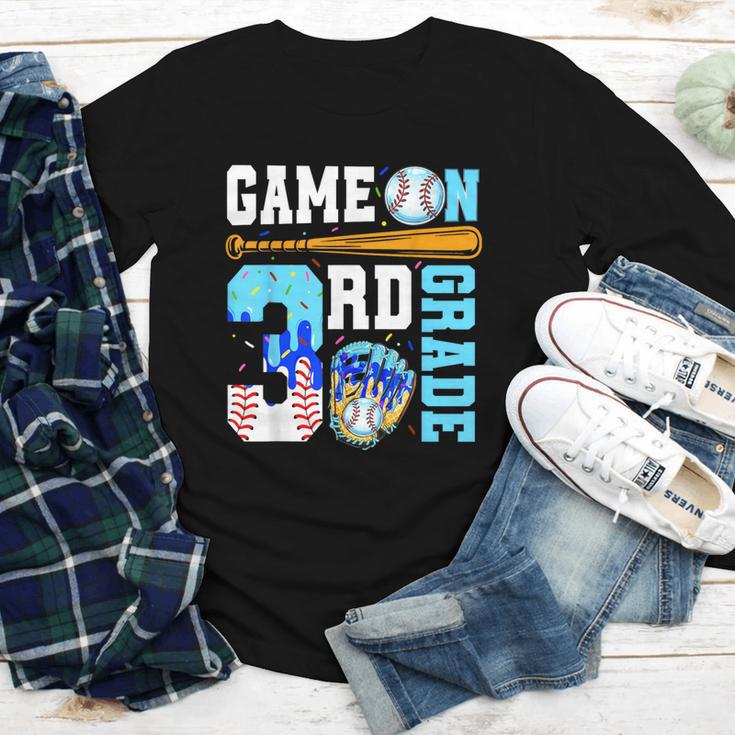 3rd Grade Back To School Baseball Drip Ice Cream Game On Youth Long Sleeve Tee 3rd Grade Back To School Baseball Drip Ice Cream Game On Youth Long Sleeve Tee