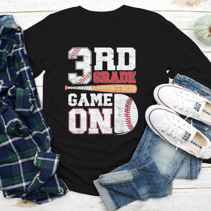 3rd Grade Game On Back To School Baseball Boy Third Grade Youth Long Sleeve Tee 3rd Grade Game On Back To School Baseball Boy Third Grade Youth Long Sleeve Tee