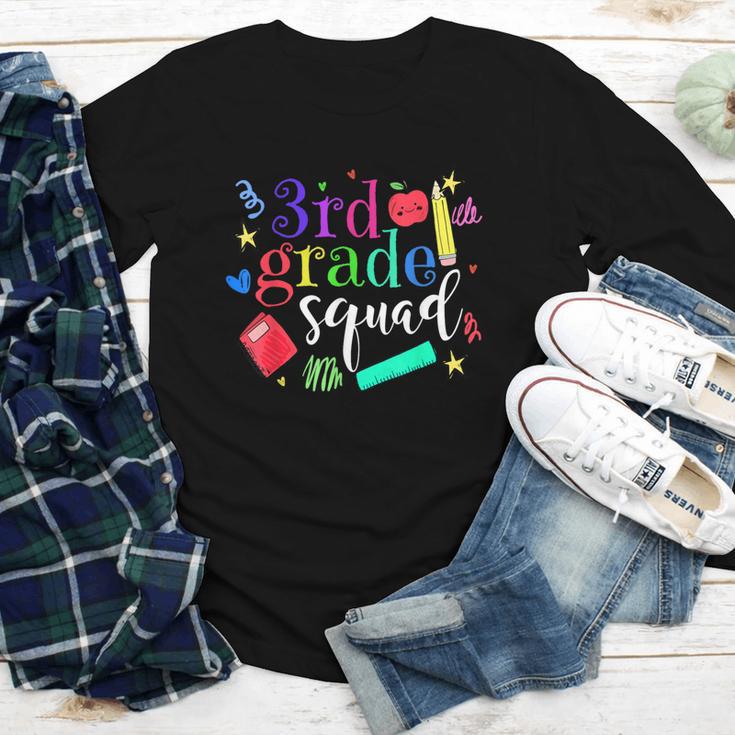 3rd Grade Squad Back To School Team Third Grade Youth Long Sleeve Tee 3rd Grade Squad Back To School Team Third Grade Youth Long Sleeve Tee