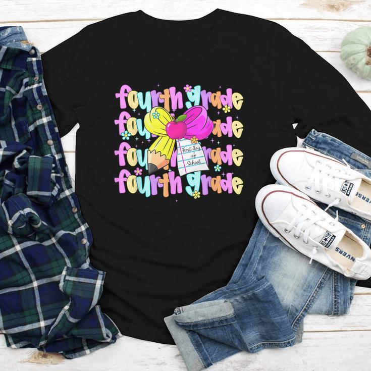 4th Grade For Girls Back To School First Day Fourth Grade Youth Long Sleeve Tee 4th Grade For Girls Back To School First Day Fourth Grade Youth Long Sleeve Tee