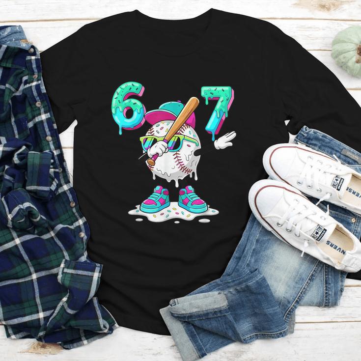67 Meme Six Seven 6 7 Meme Dab Baseball Ice Cream Drip Youth Long Sleeve Tee 67 Meme Six Seven 6 7 Meme Dab Baseball Ice Cream Drip Youth Long Sleeve Tee