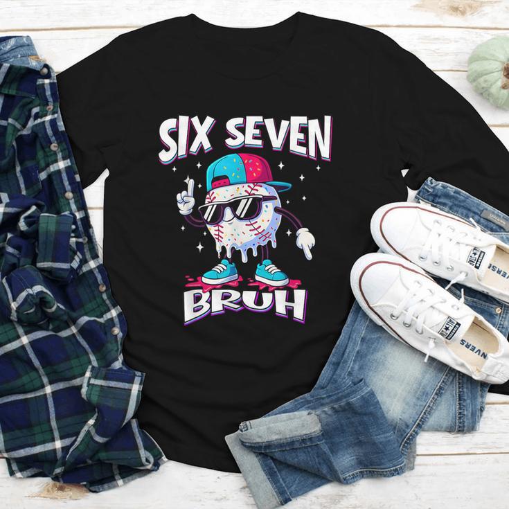 67 Meme Six Seven Baseball Ice Cream Drip Girls Boys Youth Long Sleeve Tee 67 Meme Six Seven Baseball Ice Cream Drip Girls Boys Youth Long Sleeve Tee