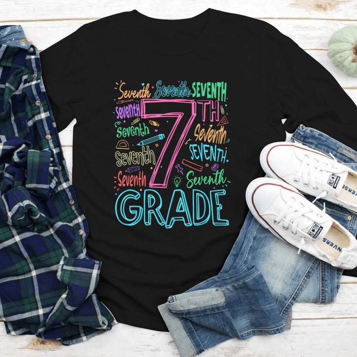 7th Grade Typography Team Seventh Grade Back To School Kids Youth Long Sleeve Tee 7th Grade Typography Team Seventh Grade Back To School Kids Youth Long Sleeve Tee
