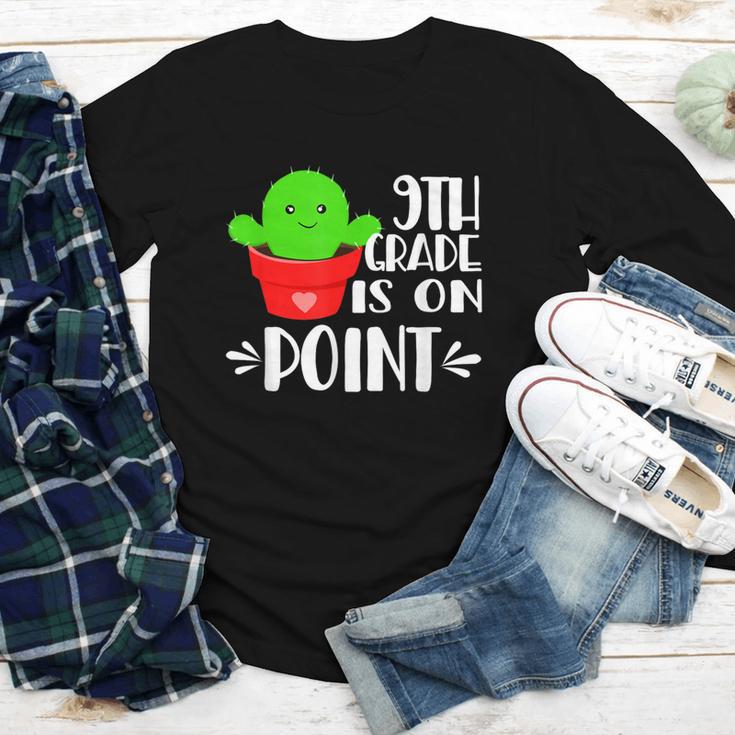 9th Grade Is On Point Cactus Back To School Youth Long Sleeve Tee 9th Grade Is On Point Cactus Back To School Youth Long Sleeve Tee