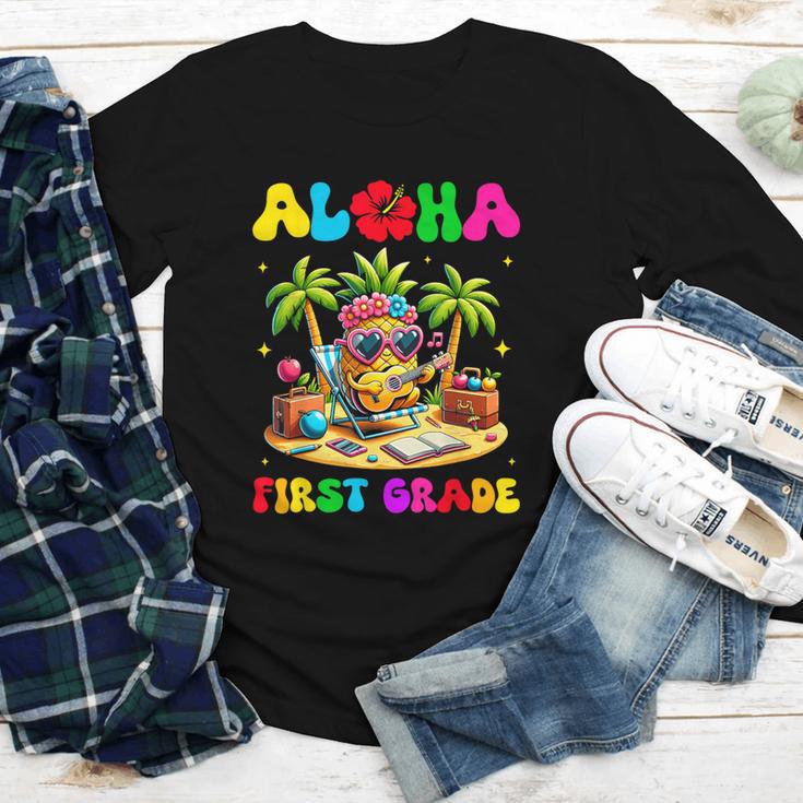 Aloha First Grade Pineapple Hawaii Back To School Kids Girl Youth Long Sleeve Tee Aloha First Grade Pineapple Hawaii Back To School Kids Girl Youth Long Sleeve Tee