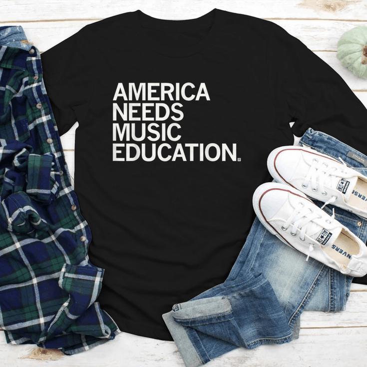 America Needs Music Education Advocacy Back To School Youth Long Sleeve Tee America Needs Music Education Advocacy Back To School Youth Long Sleeve Tee