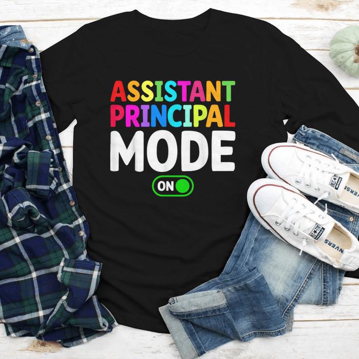 Assistant Principal Mode On Back To School Vice Principals Youth Long Sleeve Tee Assistant Principal Mode On Back To School Vice Principals Youth Long Sleeve Tee