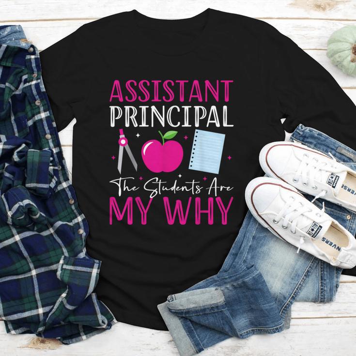 Assistant Principal The Students Are My Why Back To School Youth Long Sleeve Tee