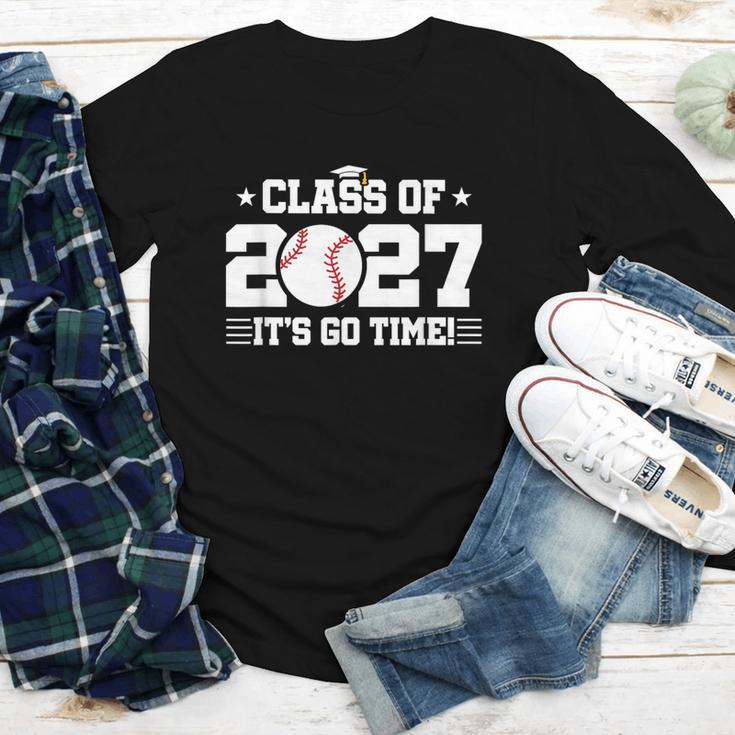 Back To School 2027 Baseball 2027 Graduation Class Of 2027 Youth Long Sleeve Tee