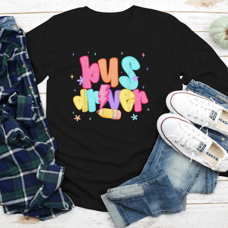 Back To School Bus Driver First Day Men Women Lighting Youth Long Sleeve Tee Back To School Bus Driver First Day Men Women Lighting Youth Long Sleeve Tee