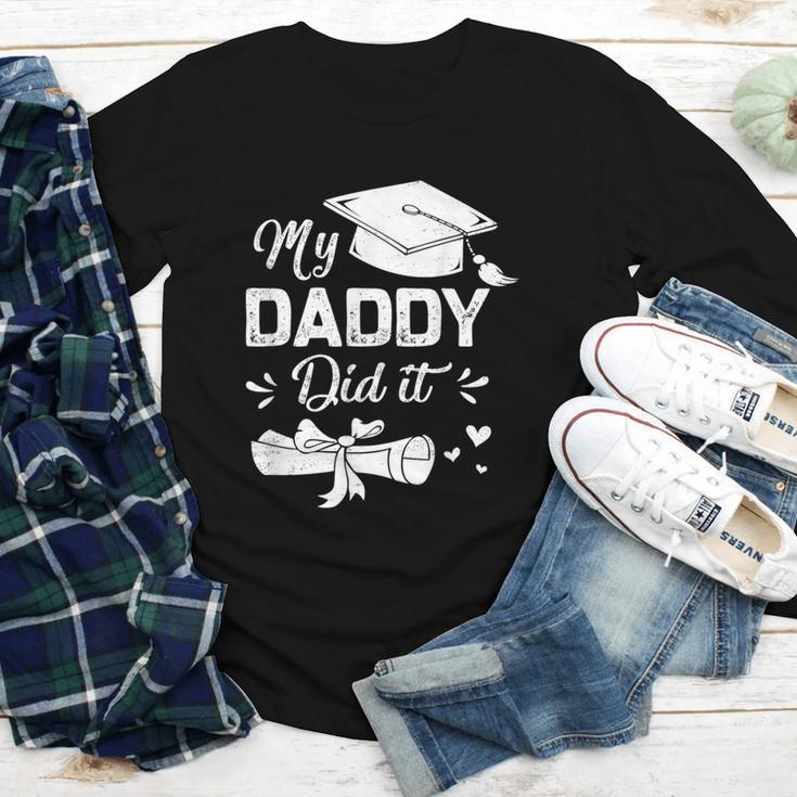 Back To School My Daddy Did It Graduation Proud Dad Graduated Small Youth Long Sleeve Tee Back To School My Daddy Did It Graduation Proud Dad Graduated Small Youth Long Sleeve Tee