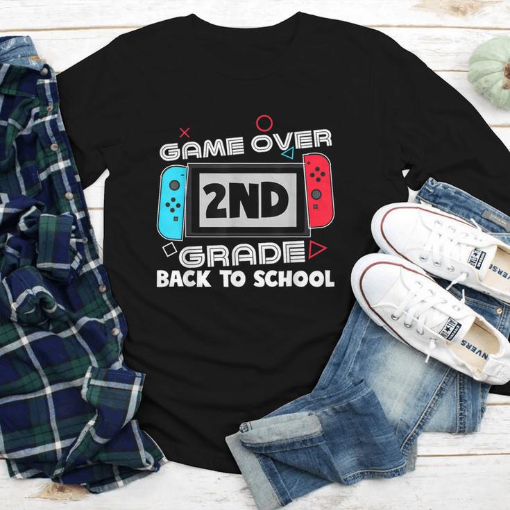 Back To School Game Over 2nd Grade Gamer Kids Boys Youth Long Sleeve Tee Back To School Game Over 2nd Grade Gamer Kids Boys Youth Long Sleeve Tee